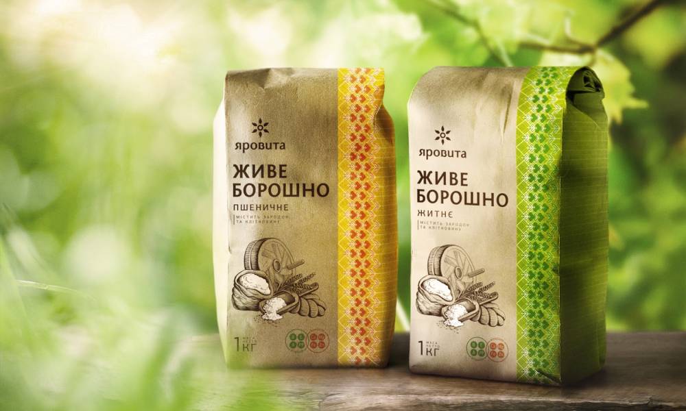 flour packaging design 