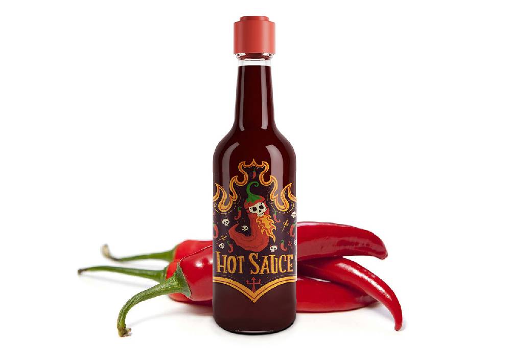 amazing bbq sauce label design 