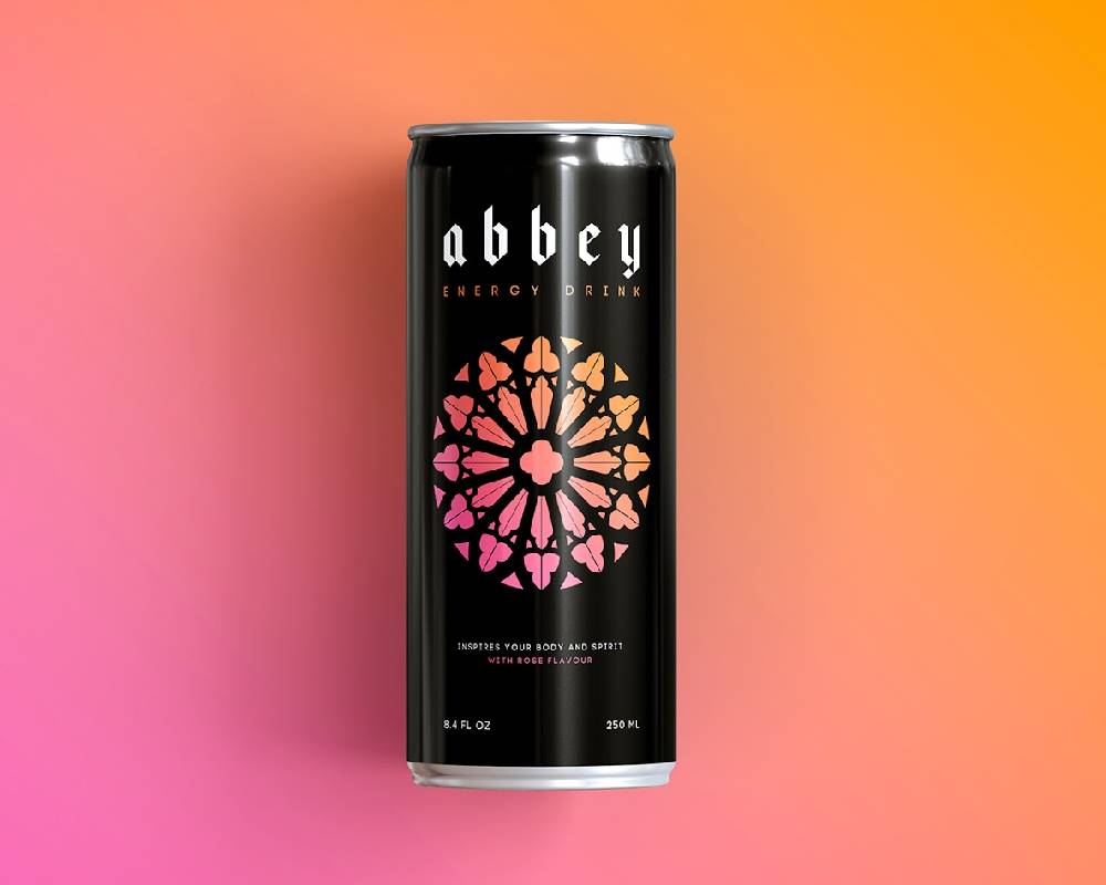 energy drink can design