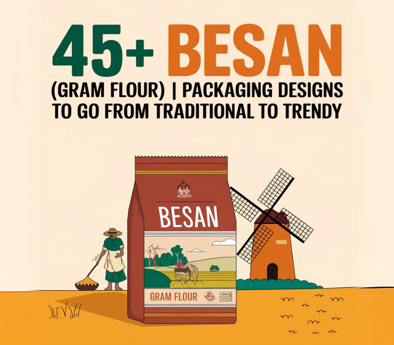 Besan (Gram Flour) Packaging Designs